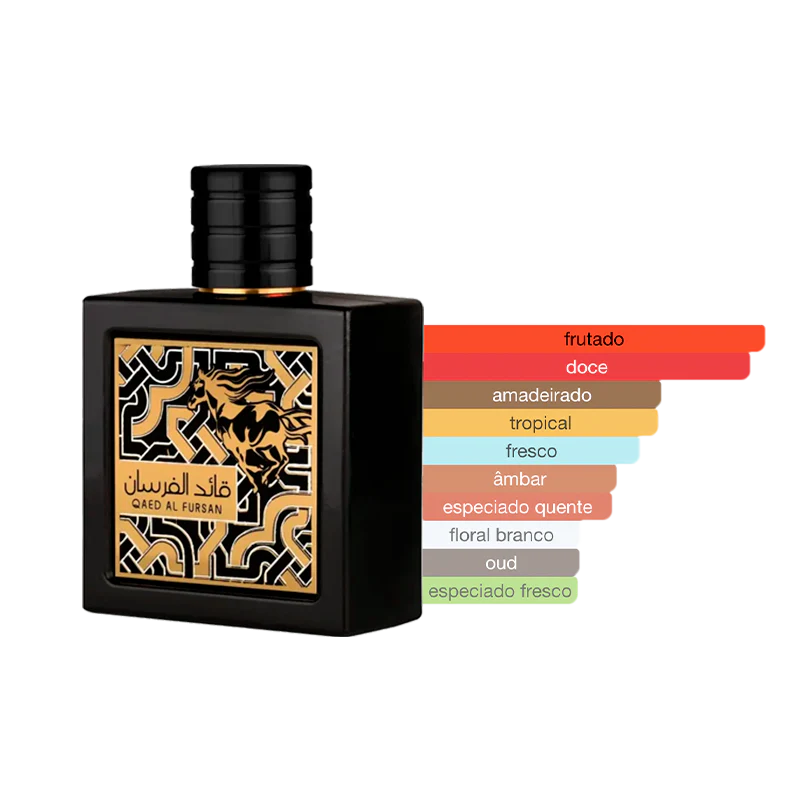 Lattafa Qaed Al Fursan EDP 90ml Unissex