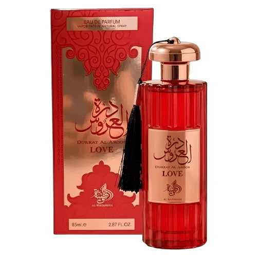 Al Wataniah Durrat Al Aroos Love EDP 85ml Feminino